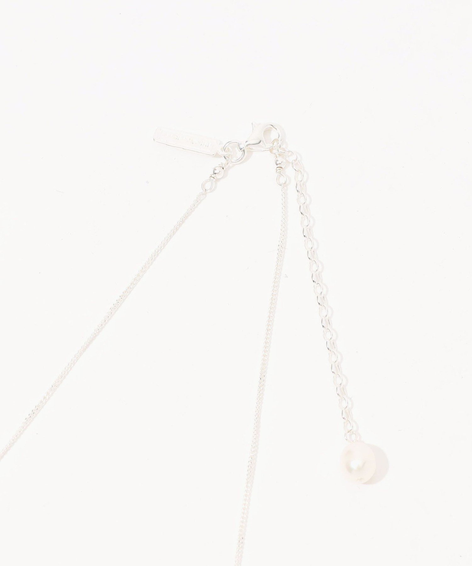 TOMORROWLAND GOODS MOUNIR pearl fringe ネックレス トゥモローランド アクセサリー・腕時計 ネックレス シルバー【送料無料】