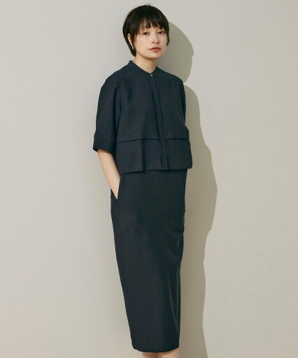 ICB 【接触冷感・洗える】 ワッシャーツイル ワンピース アイシービー ワンピース・ドレス ワンピース ブラック【送料無料】 ICB 【接触冷感・洗える】 ワッシャーツイル ワンピース アイシービー ワンピース・ドレス ワンピース ブラック【送料無料】