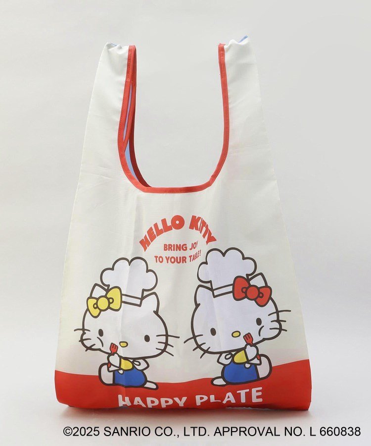 212 KITCHEN STORE エコバッグM ハッピープレート ＜HELLO KITTY ハローキティ＞ トゥーワントゥーキッチンストア 福袋・ギフト・その他 その他のサムネイル