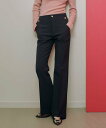 LOULOU WILLOUGHBY 【LOULOU WILLOUGHBY】ダブルクロスストレッチパンツ アルアバイル パンツ その他のパンツ ブラック ホワイト...