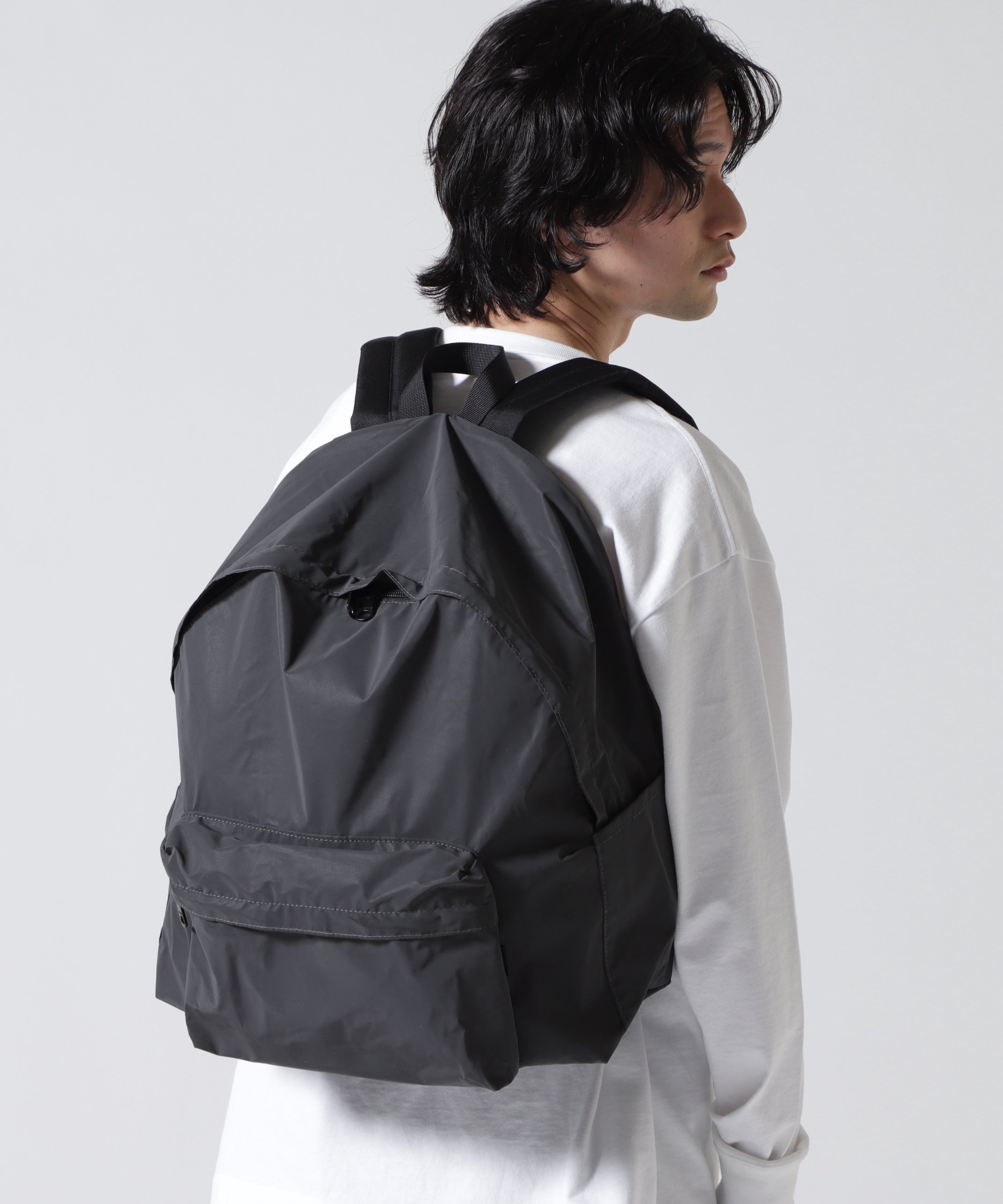MANASTASH PACKING/パッキング/BLACK REFLECTIVE BACKPACK/リフレクティブバックパック マナスタッシュ バッグ その他のバッグ ブラック【送料無料】