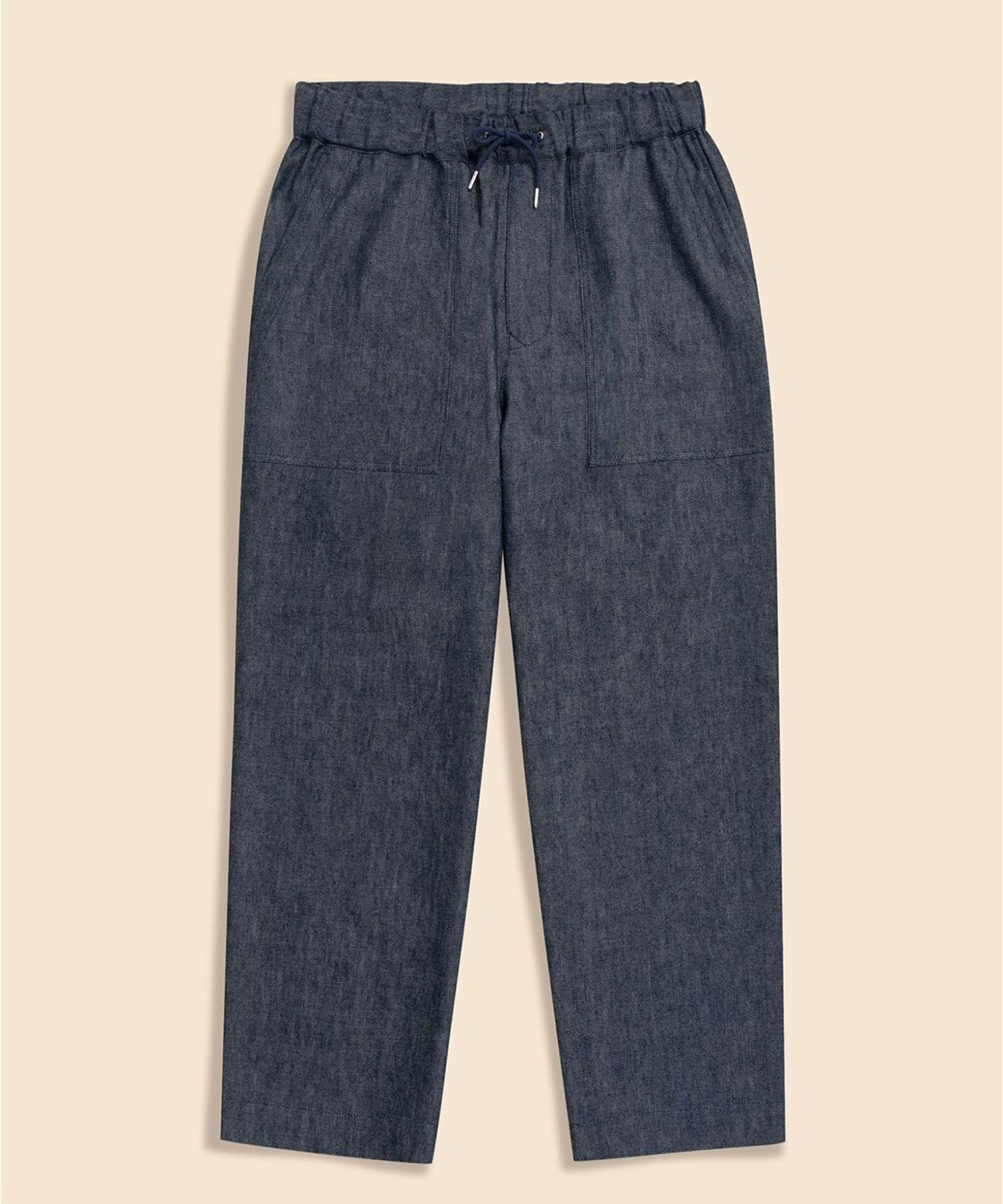 【SALE／20%OFF】BROOKS BROTHERS リネン/ウール ペインターパンツ ブルックス ブラザーズ パンツ その他のパンツ ネイビー【送料無料】