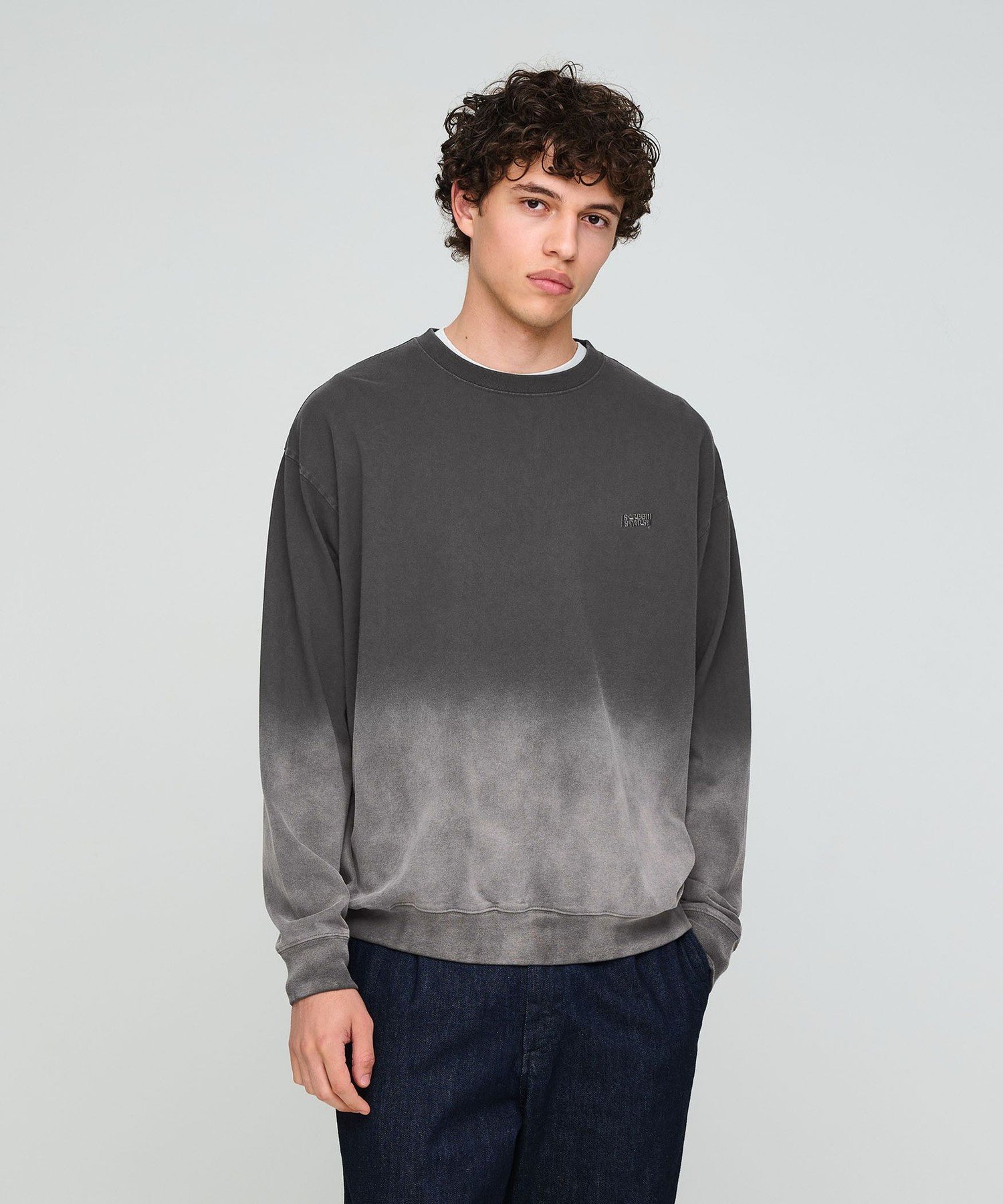 UNITED ARROWS green label relaxing 【別注】＜SCREEN STARS＞サンフェード 長袖 Tシャツ ユナイテッドアローズ グリーンレーベルリラクシング トップス カットソー・Tシャツ ブラウン イエロー ブラック【送料無料】