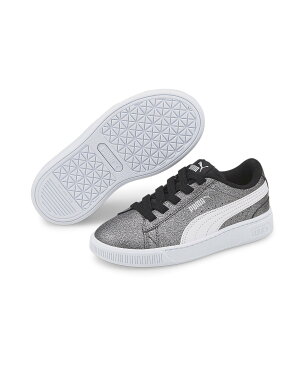 【SALE／30%OFF】PUMA キッズ ガールズ プーマ ビッキーV3 GLITZ AC PS スニーカー 17-21cm プーマ シューズ スニーカー/スリッポン