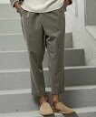 【SALE/30%OFF】C DIEM C DIEM シフォン パンツ スラックス・ドレスパンツ グレー ブラック【送料無料】