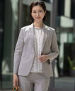 J.PRESS LADIES L 【セットアップ対応・洗える・撥水】コットンFITTY テーラード ジャケット ジェイプレス ジャケット・アウター テーラードジ...
