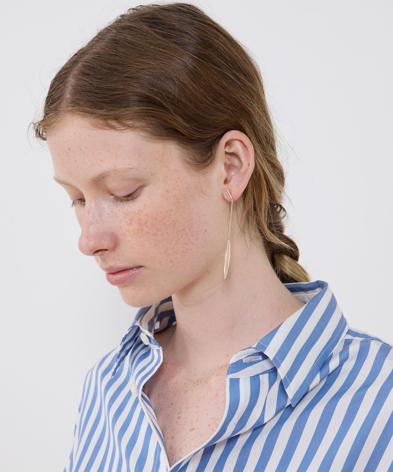 TOMORROWLAND GOODS SASKIA DIEZ LEAVES ピアス トゥモローランド アクセサリー・腕時計 ピアス シルバー【送料無料】