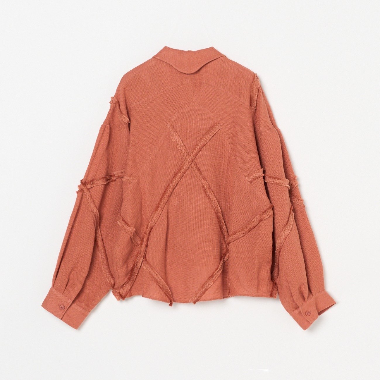 PANAMA FRINGE SHIRTS エリオポール トップス シャツ・ブラウス オレンジ