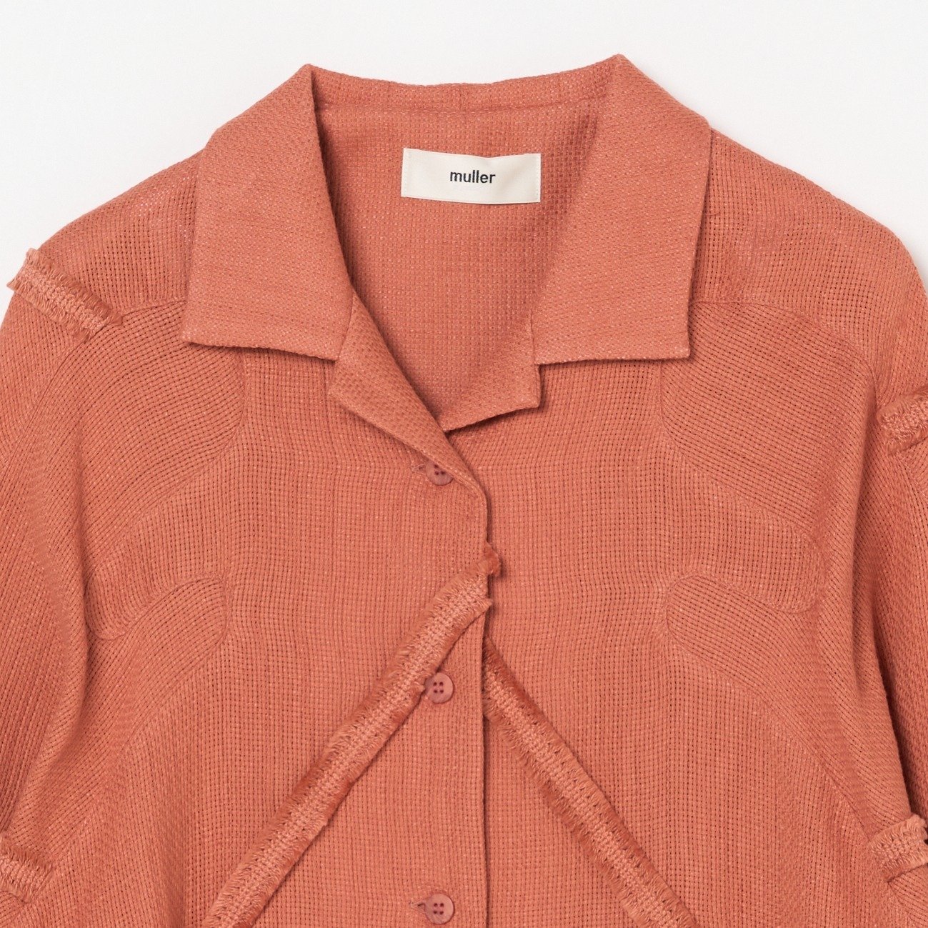 PANAMA FRINGE SHIRTS エリオポール トップス シャツ・ブラウス オレンジ
