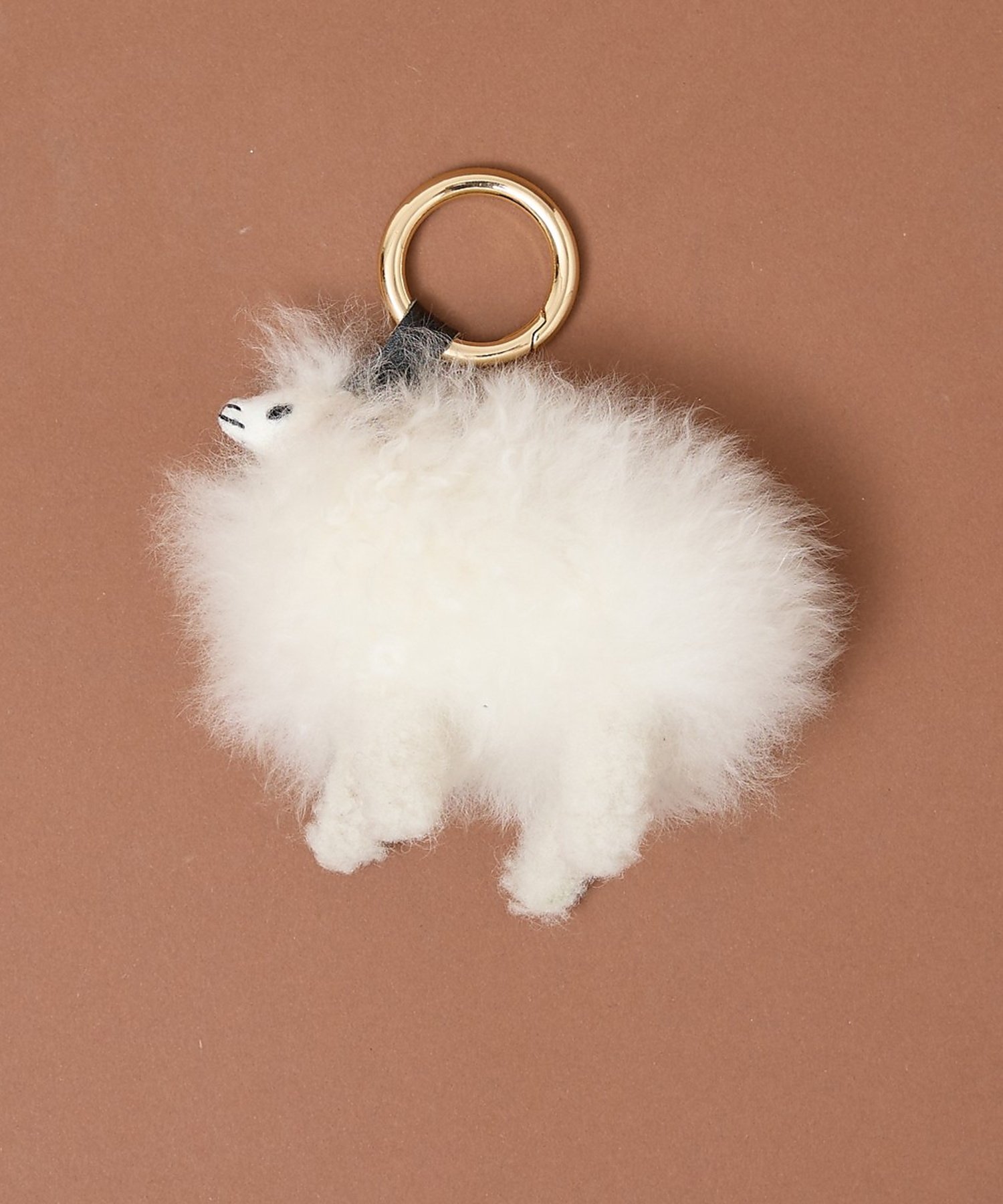 collex 【WEB限定】【COSY/コージー】MiniminiSheep コレックス ファッション雑貨 チャーム・キーチェーン ホワイト ベージュ【送料無料】