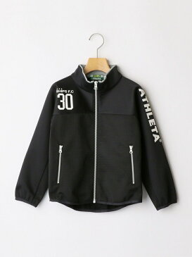 【SALE/60%OFF】SHIPS KIDS ATHLETA:【SHIPSKIDS30th別注】ボンフィルタートラックジャケット(80~90cm) シップス ニット カーディガン ブルー ブラック