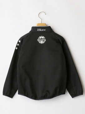 【SALE/60%OFF】SHIPS KIDS ATHLETA:【SHIPSKIDS30th別注】ボンフィルタートラックジャケット(80~90cm) シップス ニット カーディガン ブルー ブラック