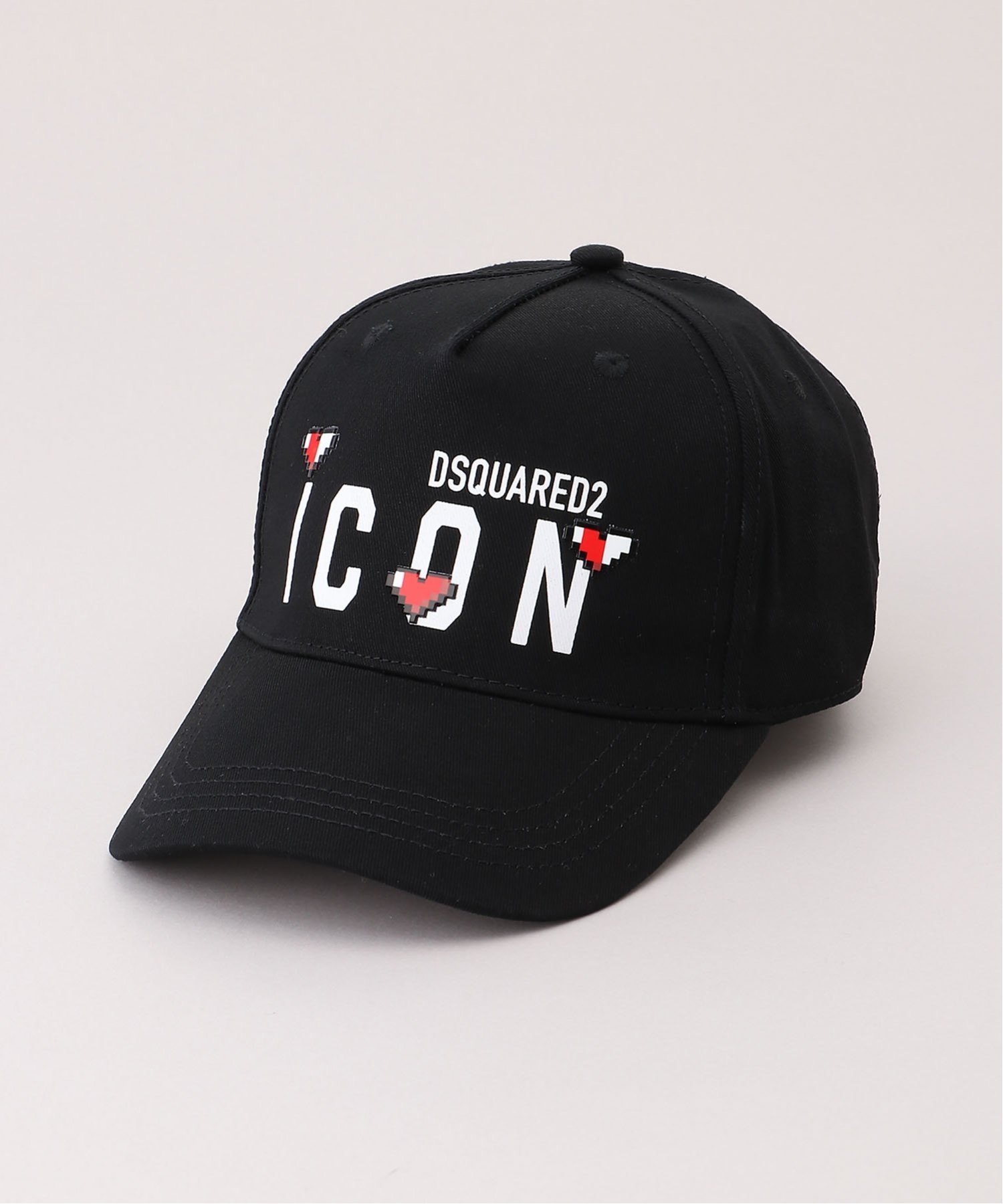 楽天Rakuten FashionDSQUARED2 ICON Game Lover Cap ディースクエアード 帽子 キャップ ブラック ホワイト【送料無料】