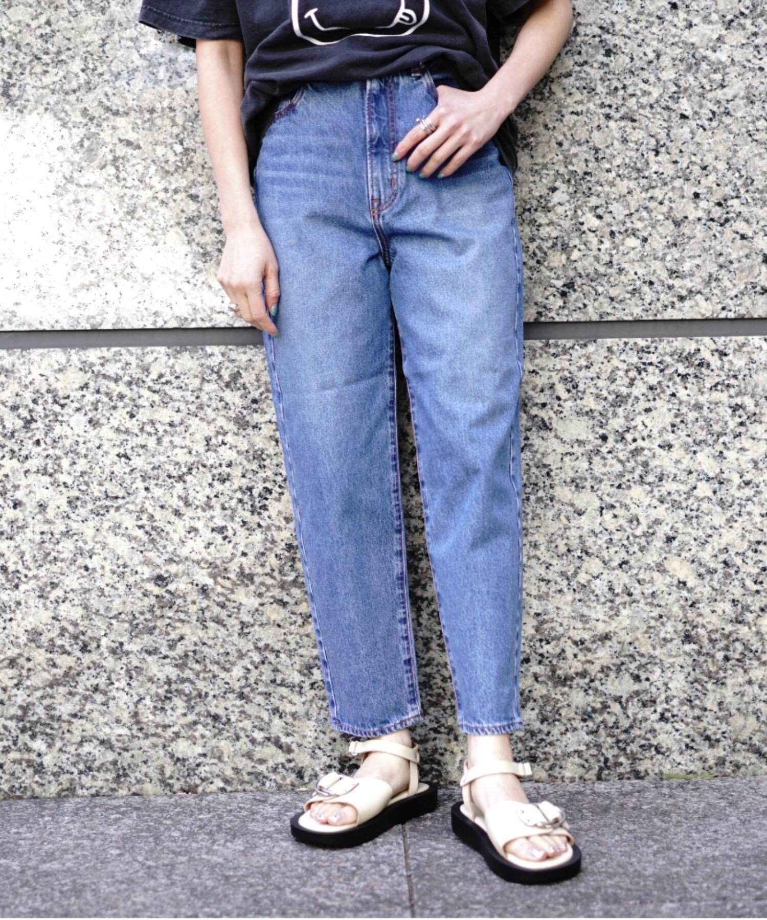 NEEDBY heritage(ニードバイヘリテージ)LISA ビーセカンド パンツ ジーンズ・デニムパンツ ブルー