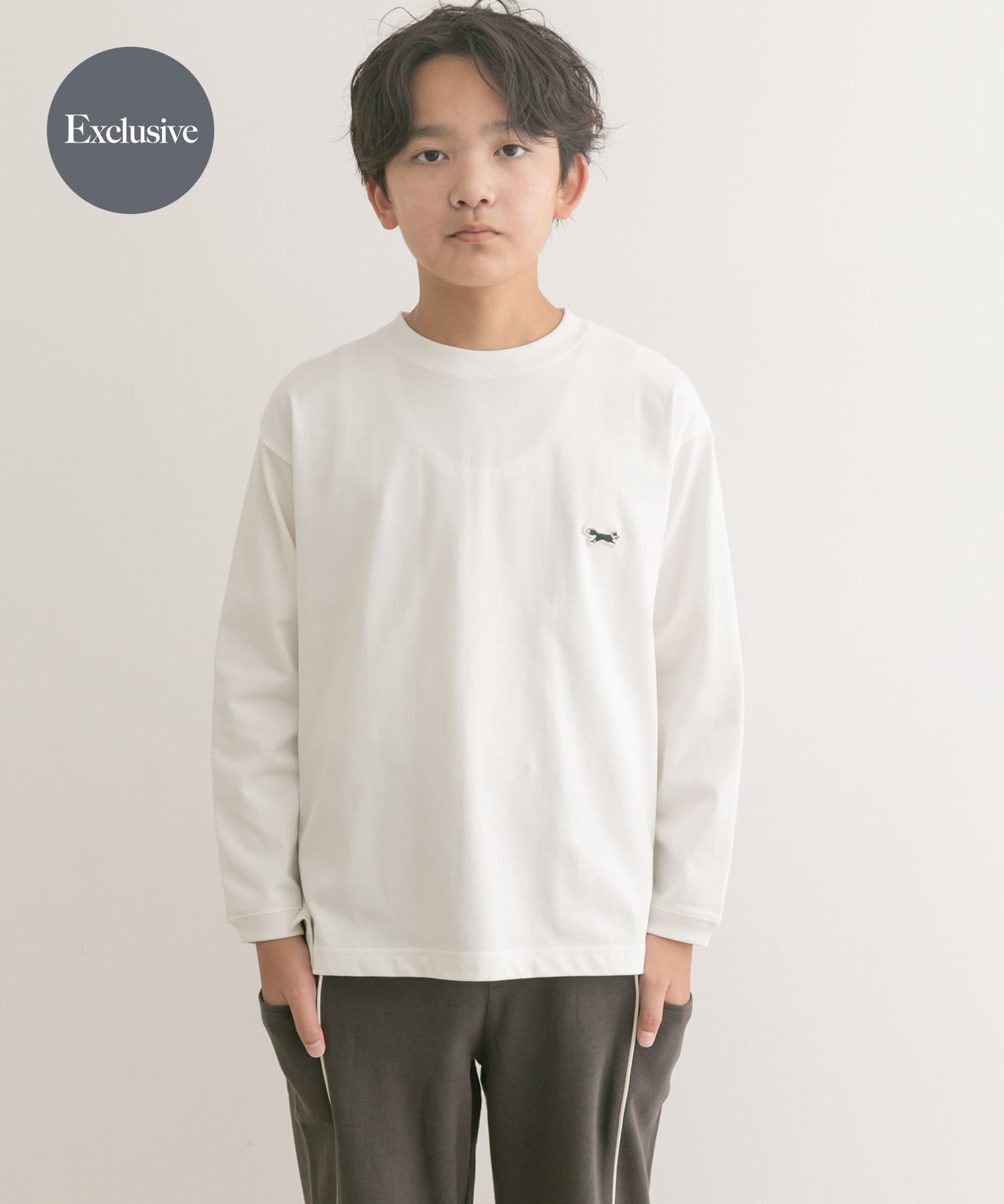【SALE／20%OFF】URBAN RESEARCH DOORS 『別注』PENNEYS*DOORS THE FOX LONG-SLEEVE TEE(KIDS) アーバンリサーチドアーズ トップス その他のトップス レッド ホワイト