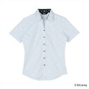 BRICK HOUSE by Tokyo Shirts 【ディズニー】 スキッパー 半袖 形態安定 レディースシャツ BL01J300AB44K2D-10 トー...