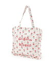 mezzo piano 【Cath Kidston】フリルトートバッグ ナルミヤオンライン バッグ リュック・バックパック ホワイト ピンク【送料無料】