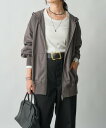 RIVE DROITE 【MYSELFbyRD/マイセルフバイリヴドロワ】HOODIE リヴドロワ トップス パーカー・フーディー グレー ブラック【送料無料】