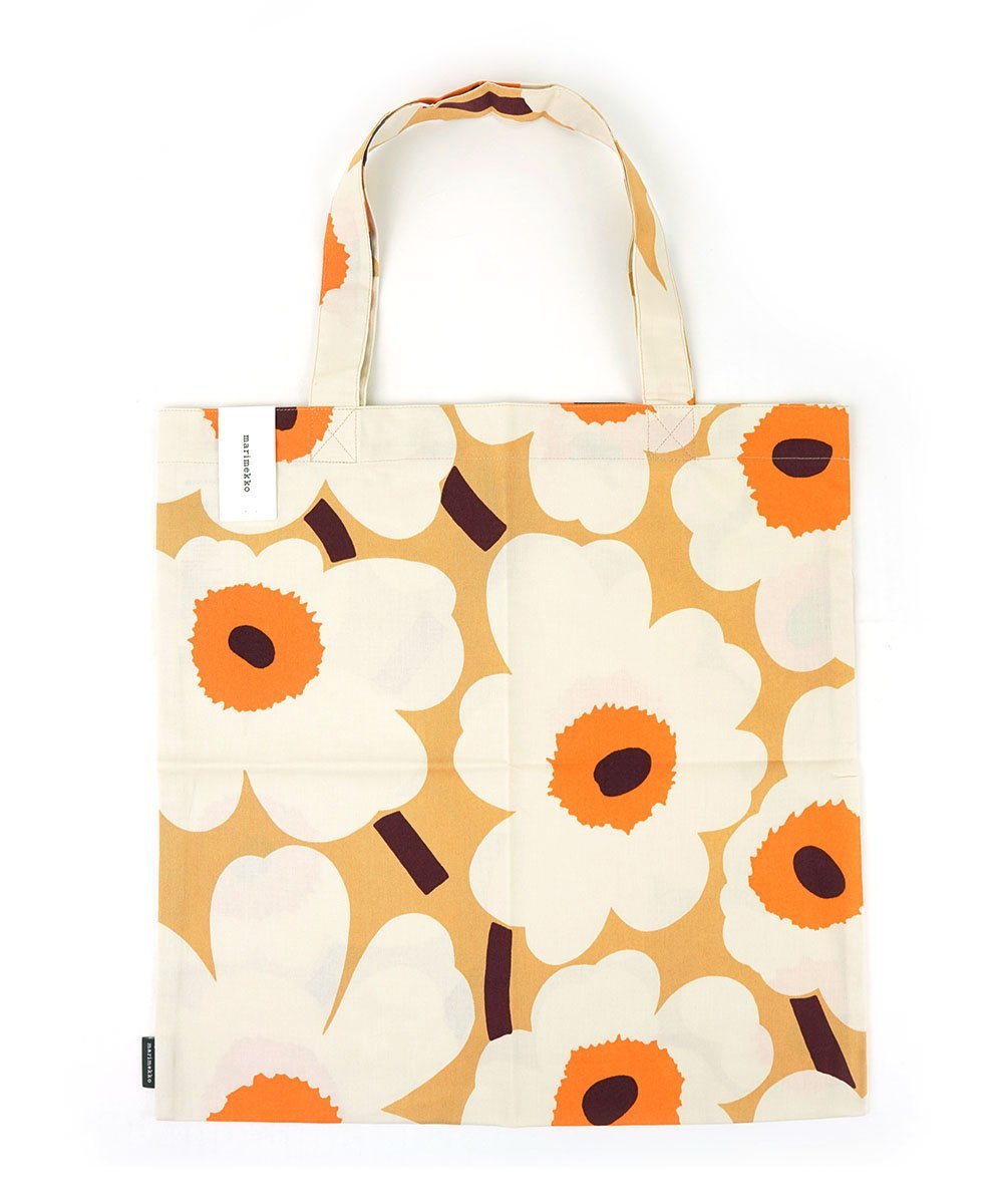 マリメッコ PIENI UNIKKO BAG 43x44CM ブルーコムブルー バッグ エコバッグ・サブバッグ