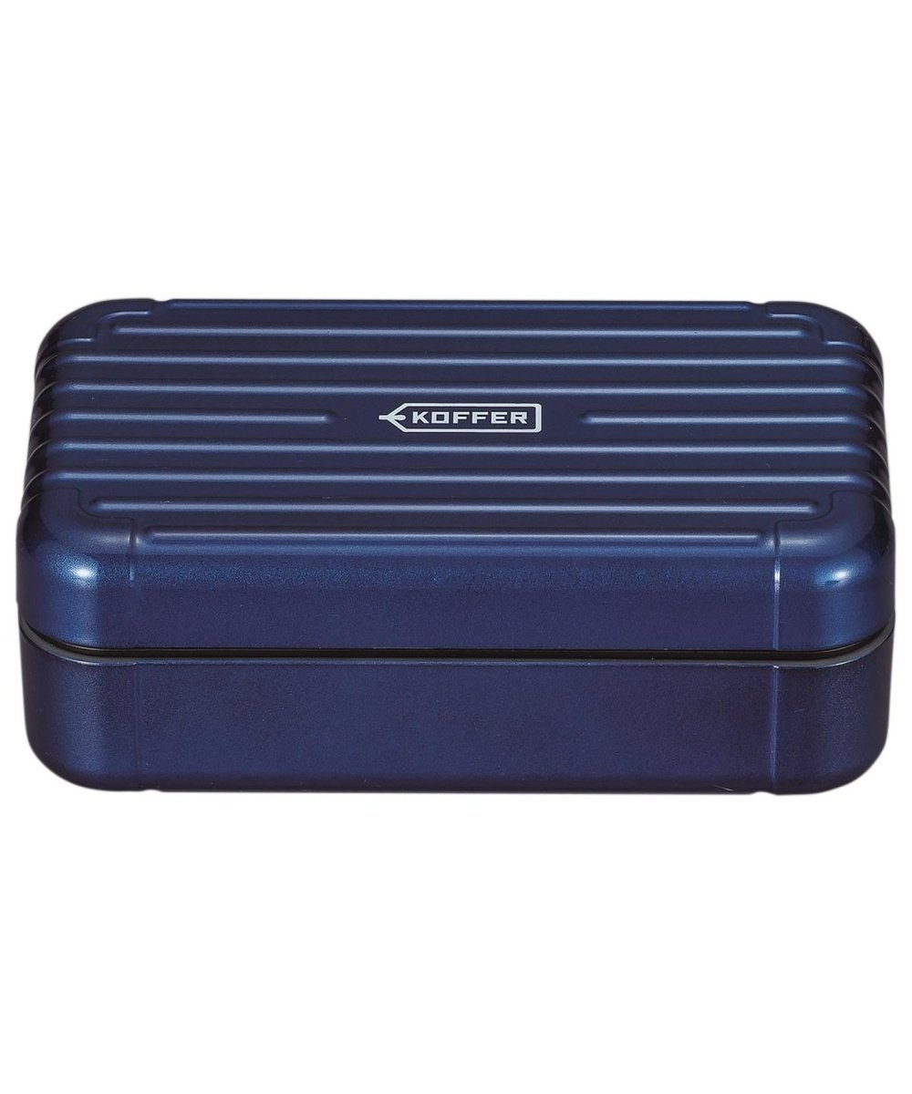 BACKYARD FAMILY KOFFER ランチボックス ローラ 食器・調理器具・キッチン用品 弁当箱・ランチボックス ブルー ホワイト シルバー ネイビー