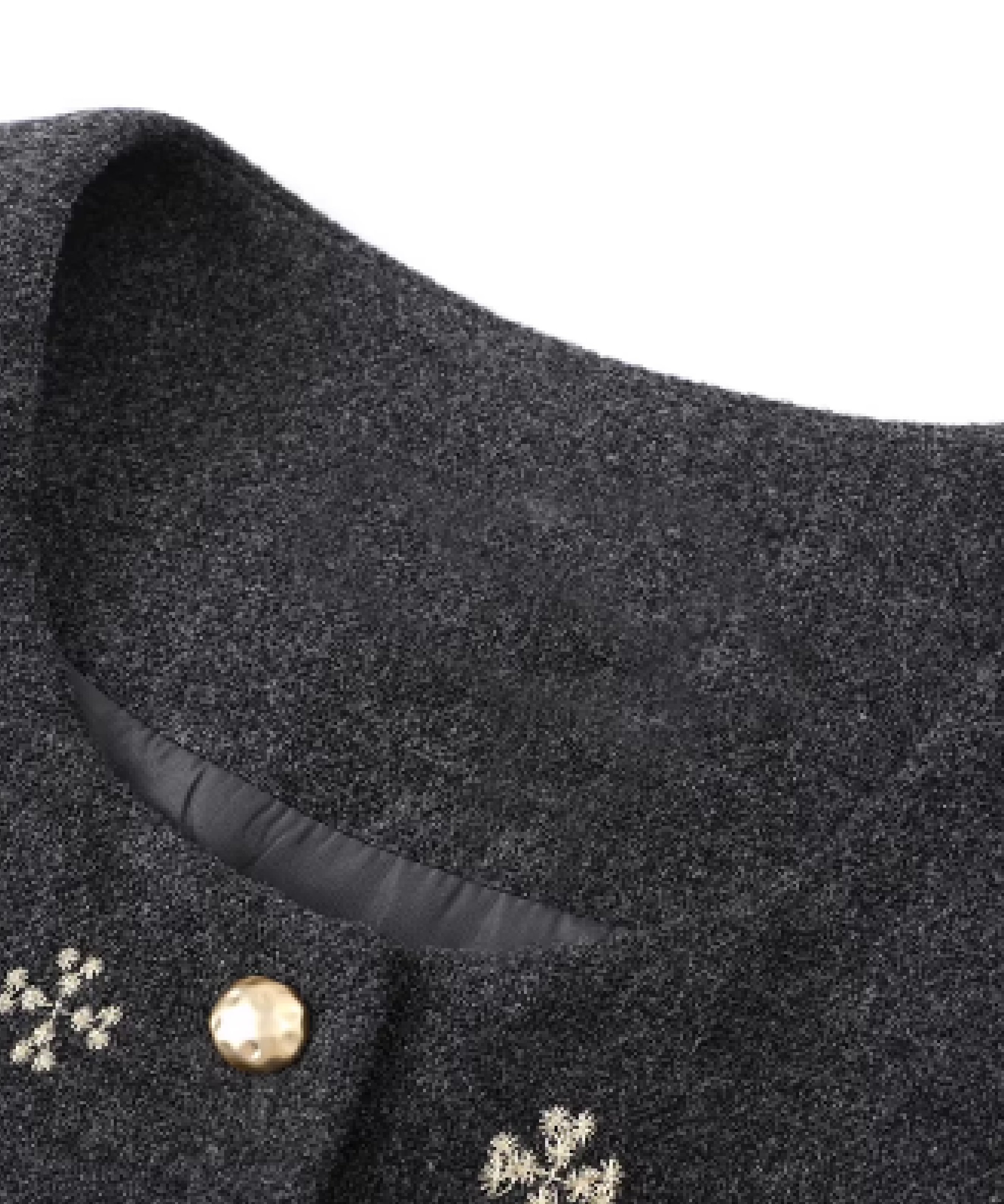 LA POMME petit Texture Embroidery Skirt Set Up ラポミ・プチ オールインワン・...
