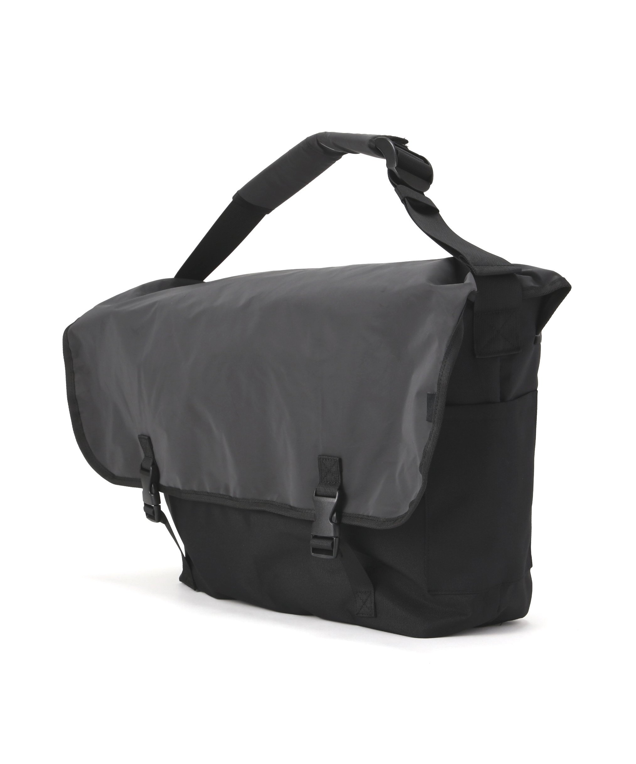 MANASTASH PACKING/パッキング/BLACK REFLECTIVE MESSENGER/リフレクティブメッセンジャーバッグ マナスタッシュ バッグ その他のバッグ ブラック【送料無料】