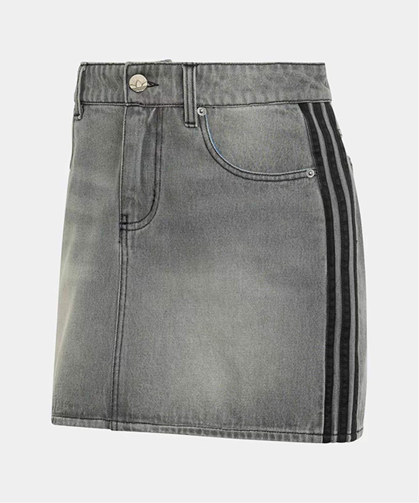 JOINT WORKS adidas originals / アディダス オリジナルス ORI 3 STRIPES SKIRT ジョイントワークス スカート ミニスカート グレー【送料無料】