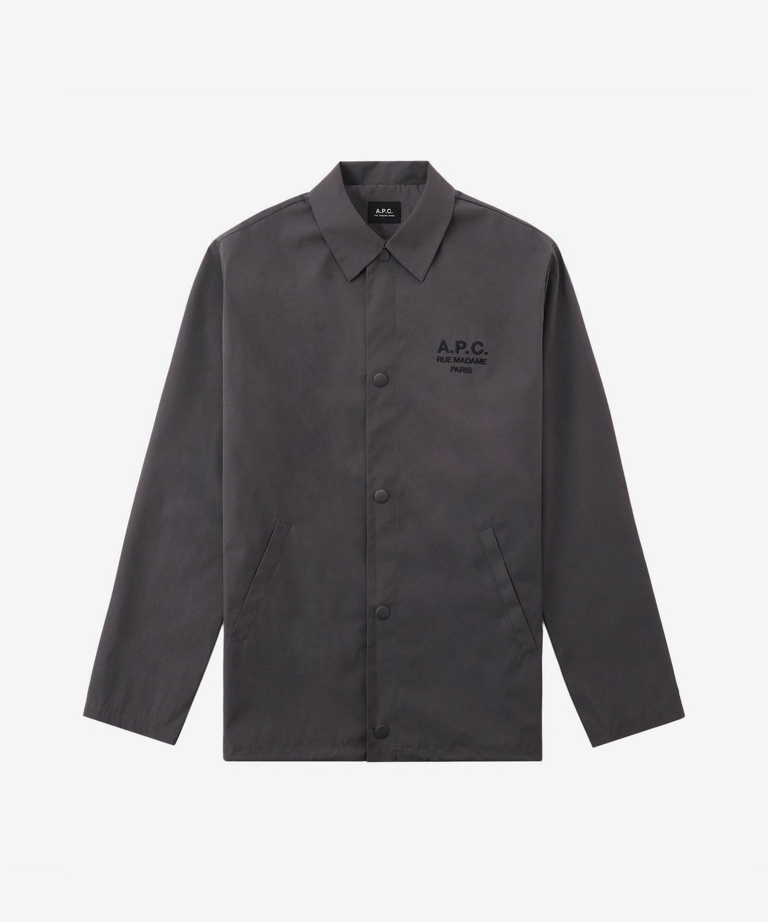 A.P.C. アーペーセー　ピーコート　グレー　無地 楽天市場】a．p．c． コート（カラーグレー）（メンズファッション）の通販