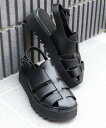 【SALE/20%OFF】LOVEHUNTER メンズ ストリート 厚底シャークソール グルカサンダル ☆1960 サンエーフットウェアー シューズ・靴 サンダル ブラック【送料無料】
