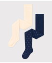 【SALE/30%OFF】PETIT BATEAU タイツ2枚組 プチバトー 靴下・レッグウェア タイツ・ストッキング・パンスト【送料無料】
