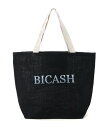 【SALE/40%OFF】BICASH BICASH/(U)ジュートトート ビカ‐シ バッグ トートバッグ ベージュ ブラック