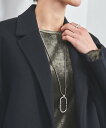 UNITED ARROWS <PHILIPPE AUDIBERT>NEMY ロングコード ネックレス ユナイテッドアローズ アクセサリー・腕時計 ネックレス シルバー【送料無料】