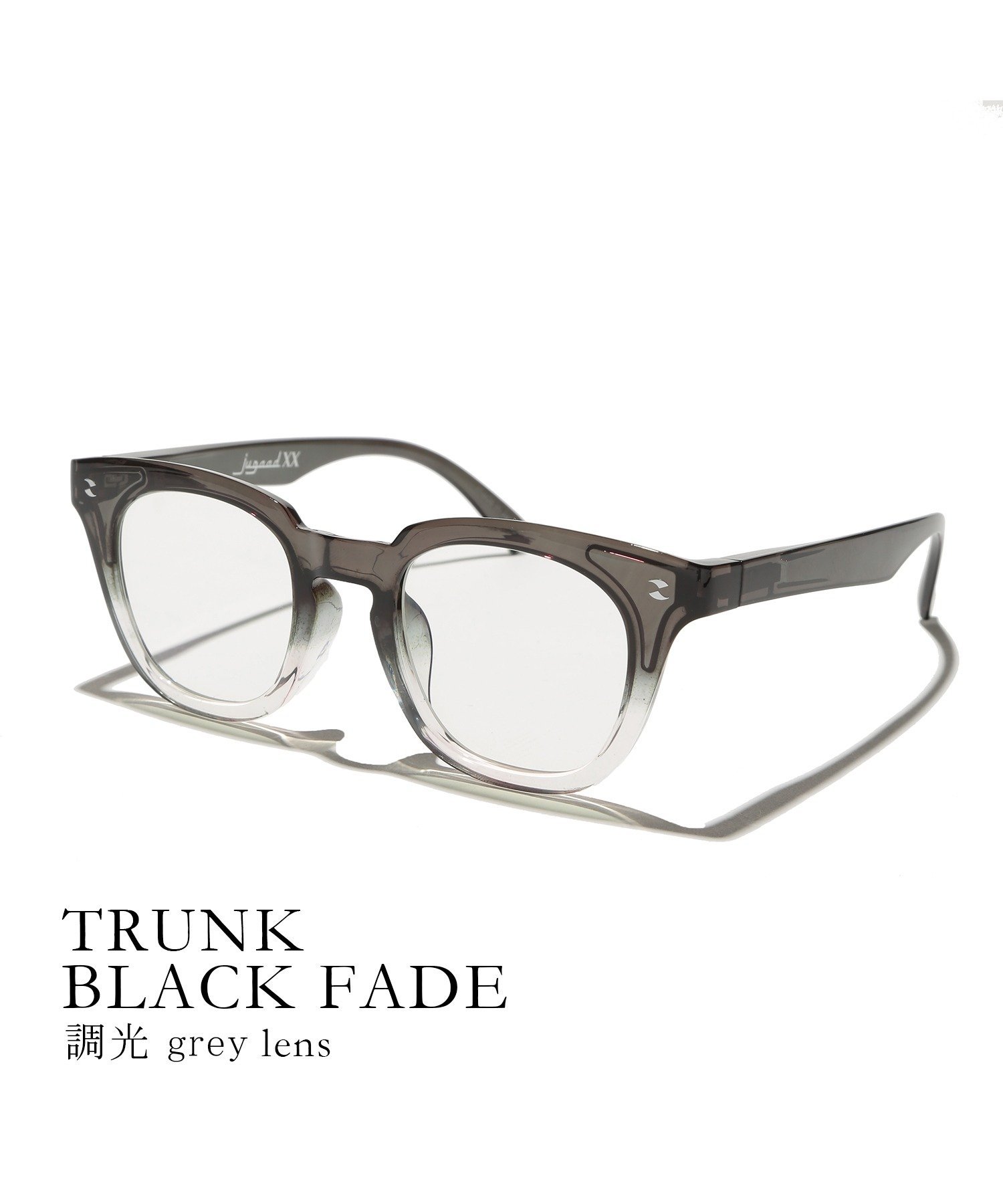 jugaadXX jugaadXX/Trunk ブラックフェードフレーム サングラス セットアップセブン ファッション雑貨 サングラス ブラック【送料無料】