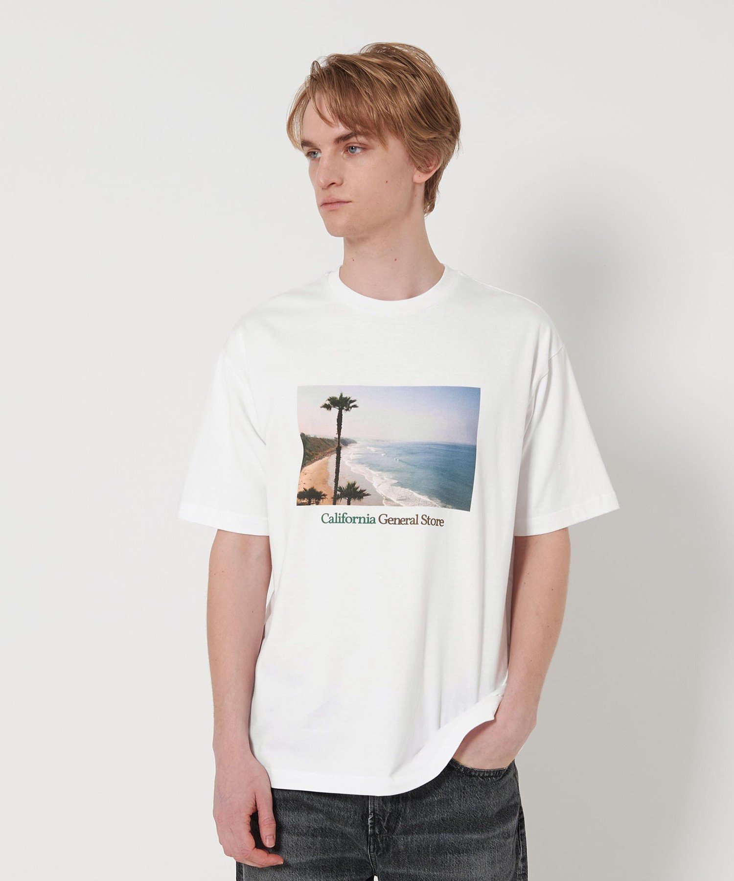 California General Store <CGS.> オーガニック ROKI フォト プリント Tシャツ ビューティー&ユース ユナイテッドアローズ トップス カットソー・Tシャツ【送料無料】