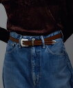 SALON adam et rope' 【TORY LEATHER(トリーレザー)】3/4inch Western Belt/ベルト サロン アダム エ ロペ ...