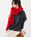 ASAUCE MELER 【ASAUCE MELER】ファインラムエアリーソリッドウールストール マイカアンドディール ファッション雑貨 マフラー・ストール・ネ...