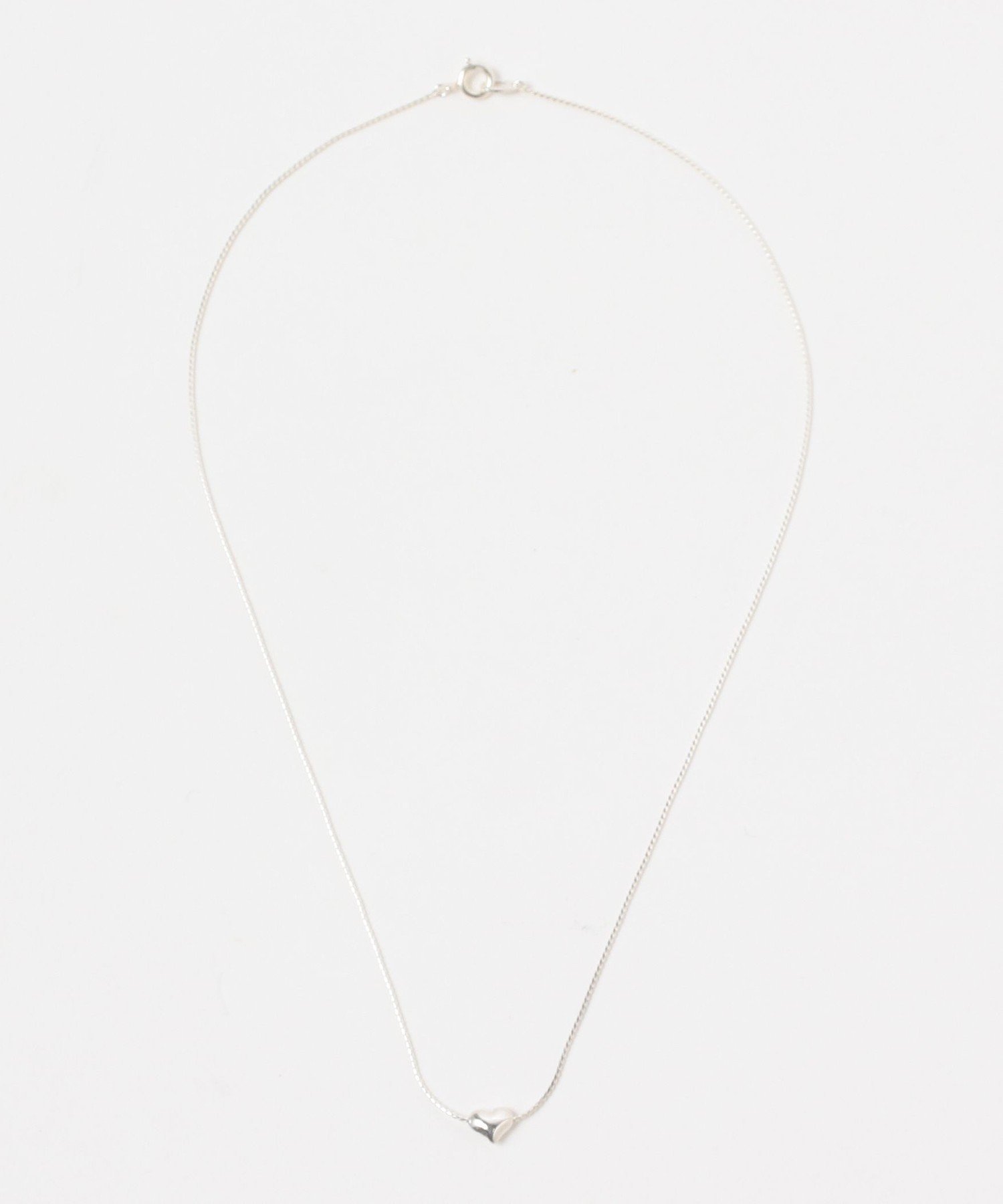 Ray BEAMS シルバー パフ ハート ネックレス ビームス ウイメン アクセサリー・腕時計 ネックレス シルバー【送料無料】