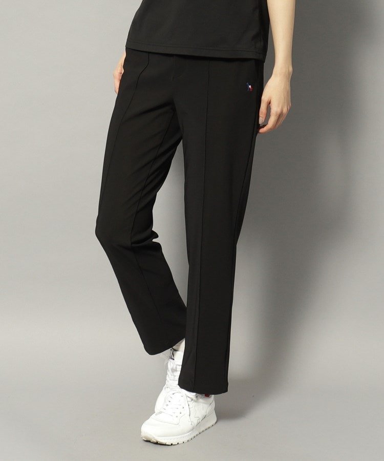 【SALE／55%OFF】adabat 【新レーベル ADABAT NAVY】ドライタッチスリムパンツ アダバット パンツ その他のパンツ ブラック ブルー【送料無料】