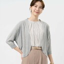 【SALE/17%OFF】BRICK HOUSE by Tokyo Shirts ニット さらさら ドルマンカーディガン レディース BL05J105DE10X00-30 トーキョーシャツ トップス カーディガン グレー【送料無料】
