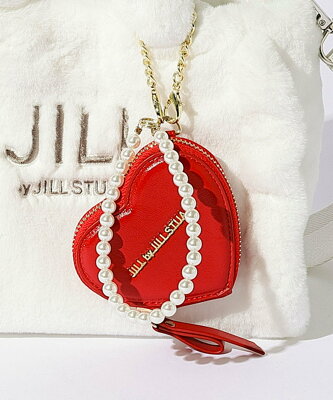 JILL by JILL STUART ハートポーチチャーム ジル バイ ジル スチュアート ファッション雑貨 その他のファッション雑貨 レッド ホワイト ブラック ピンク【送料無料】