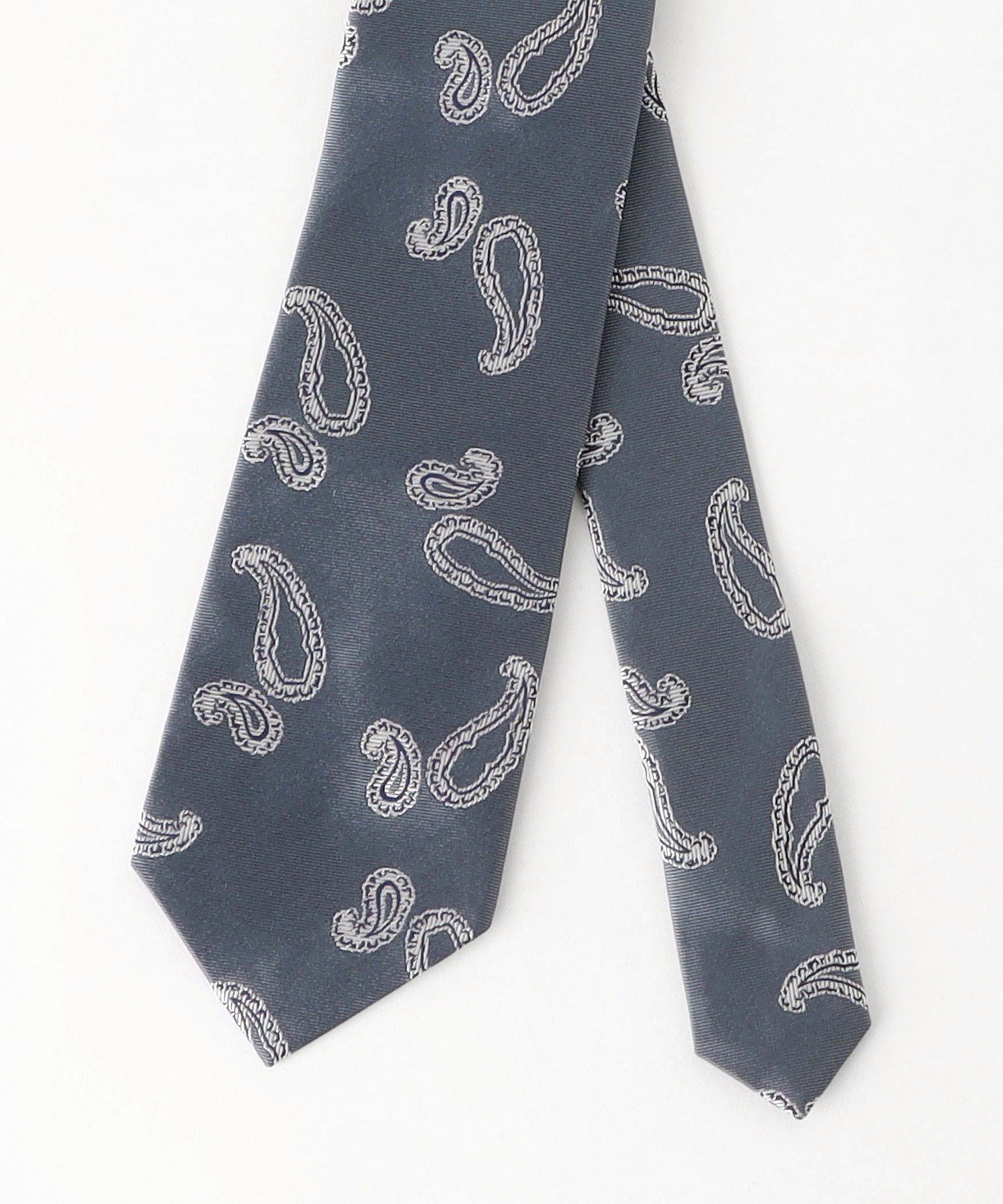 【SALE／50%OFF】UNITED ARROWS green label relaxing ＜Seaward & Stearn＞8.0cm ペイズリー2 ネクタイ ユナイテッドアローズ アウトレット スーツ・フォーマル ネクタイ・蝶ネクタイ グレー【送料無料】