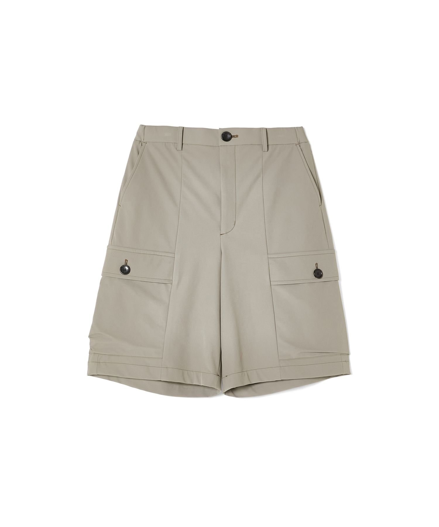 N.HOOLYWOOD COMPILE FLAP-POCKET HALF PANTS エヌ．ハリウッド パンツ カーゴパンツ ブラック グレー【送料無料】