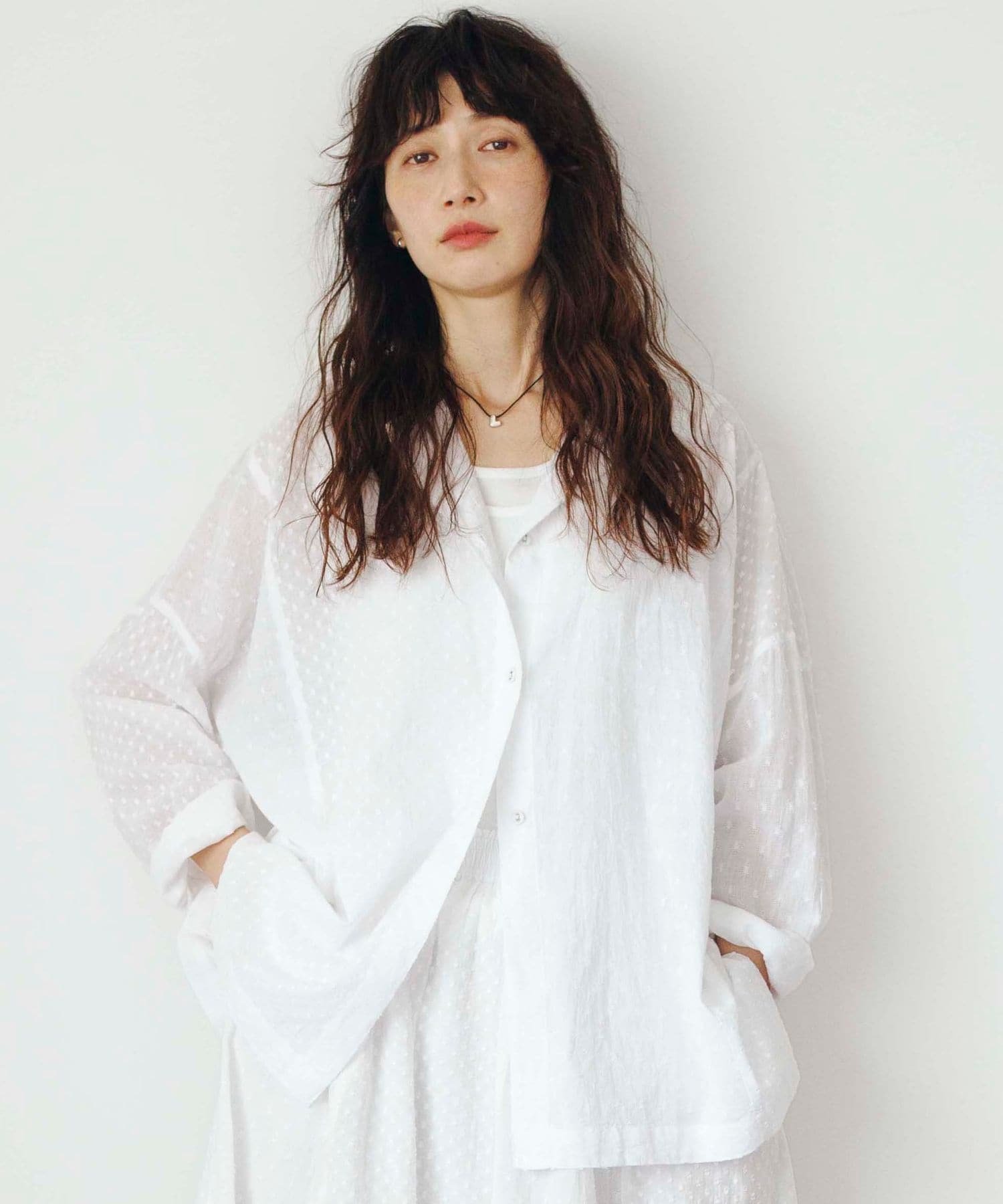 natural by clip 《natural by clip》インドパッチワークブラウス スタディオクリップ トップス シャツ・ブラウス ピンク ブラック ホワイト