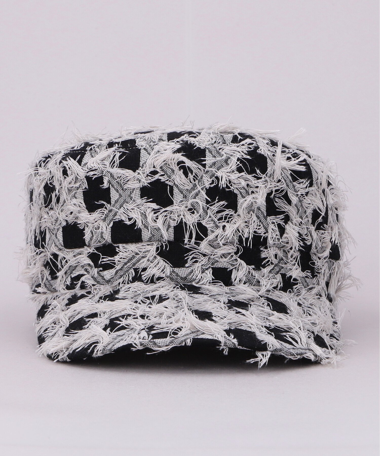CA4LA FRINGE WORK CAP カシラ 帽子 キャップ ブラック グレー【送料無料】