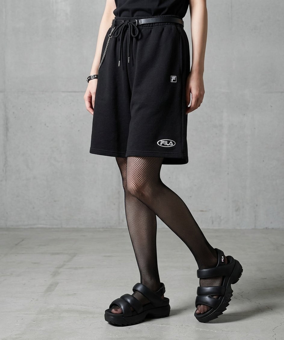【SALE／30%OFF】FILA SHORTS フィラ パンツ その他のパンツ ホワイト ブラック グレー【送料無料】