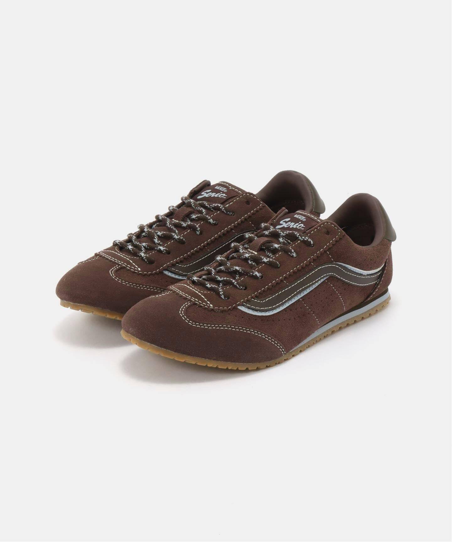 OUTDOOR PRODUCTS Usual Things VANS Super Lowpro アウトドアプロダクツユージュアルシングス シューズ・靴 スニーカー ブラウン ブルー【送料無料】
