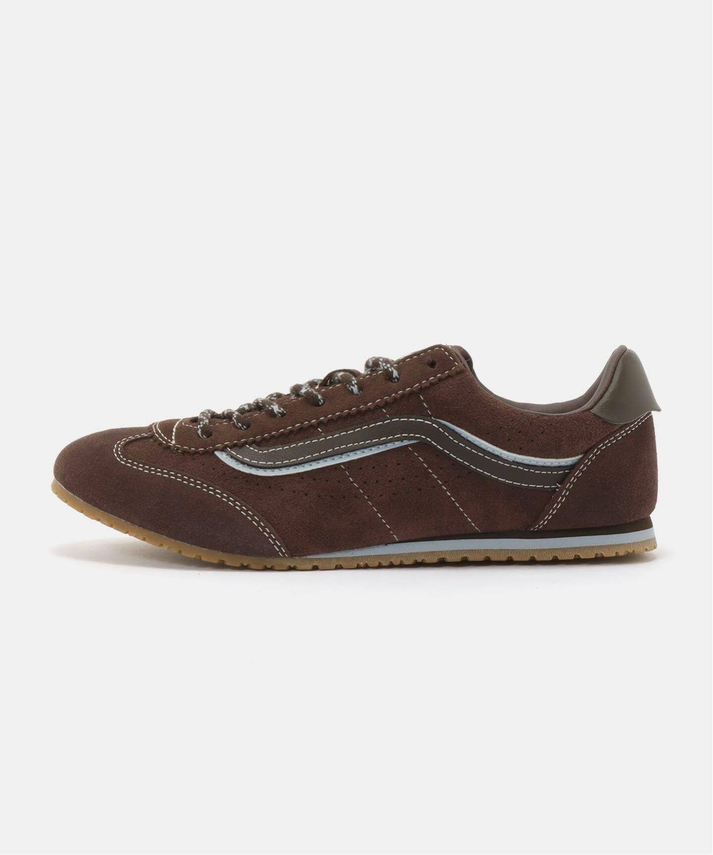 VANS Super Lowpro アウトドアプロダクツユージュアルシングス シューズ・靴 スニーカー ブラウン ブルー