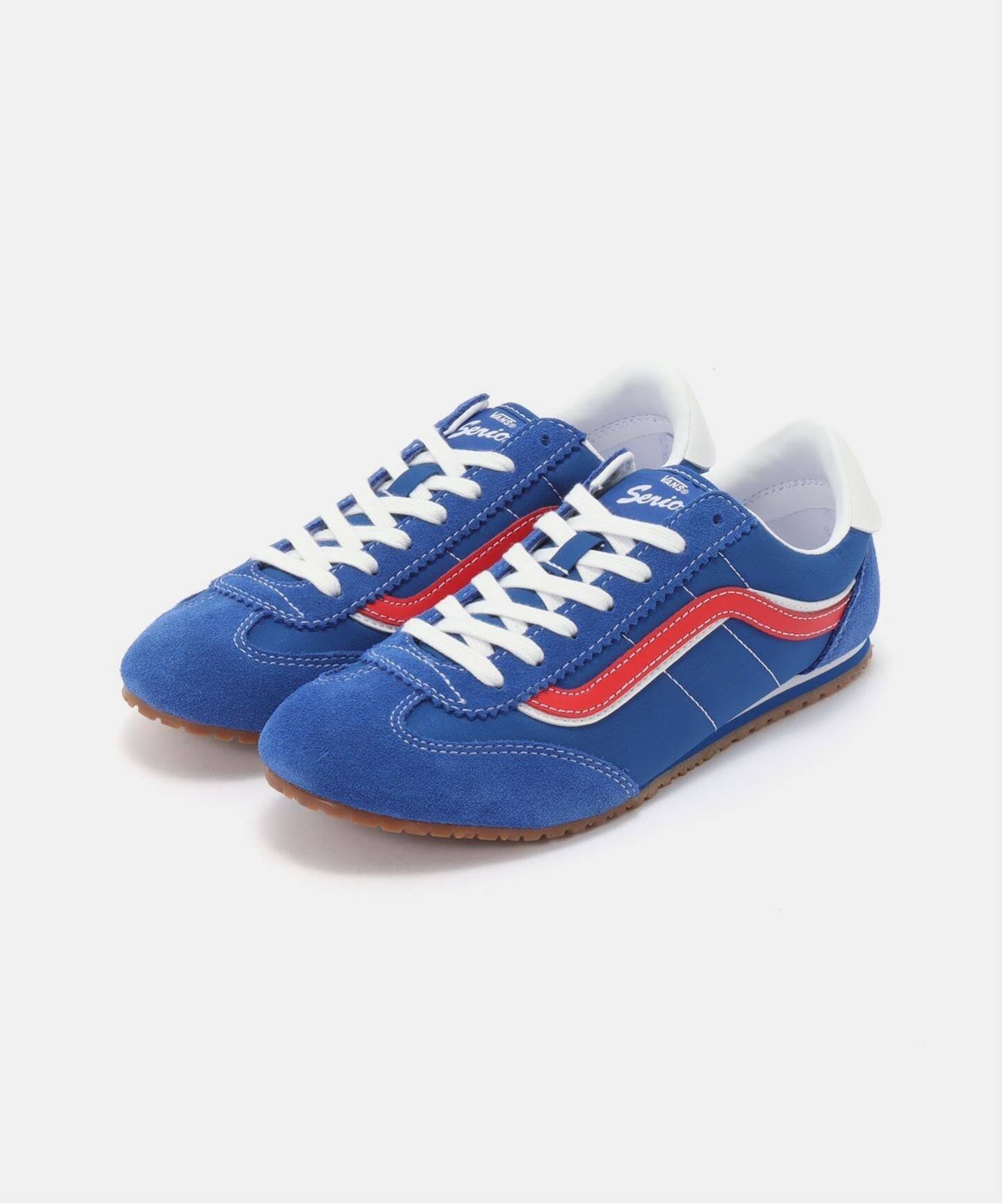VANS Super Lowpro アウトドアプロダクツユージュアルシングス シューズ・靴 スニーカー ブラウン ブルー