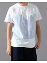 BEAMS T ALOYE / Shirt Fabrick Tシャツ 21SS ビームス アウトレット トップス カットソー・Tシャツ ホワイト ブラック