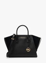 【SALE/75%OFF】MICHAEL KORS AVRIL トップジップ サッチェル ラージ マイケルコース マイケル・コース バッグ ハンドバッグ ブラック【送料無料】(4)